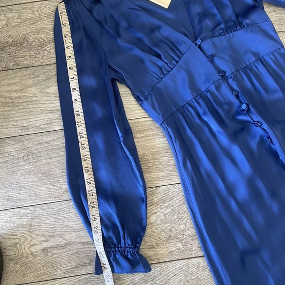 Aritzia Wilfred Blue Maxine Dress BNWT - Picture 8 of 8